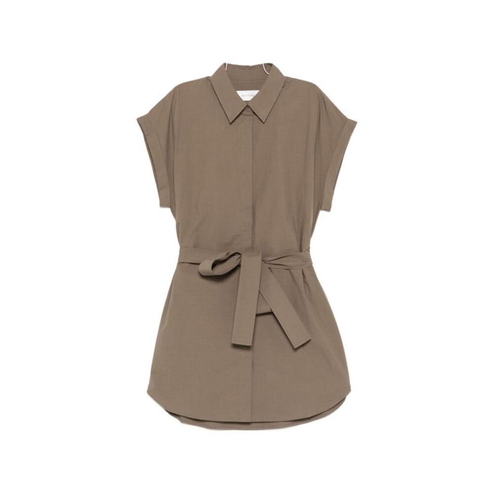 Matteau Women Cotton Mini Dress